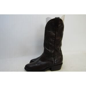Ben Miller Mens Size 8 D Brown Leather Cowboy Western Boots
